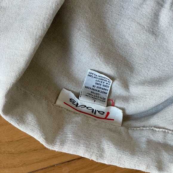 Beige Linen Jacket - Picture 3 of 4